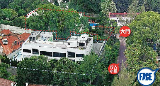 曝刘德华朱丽倩避世豪宅 树林遮蔽月房租超10万